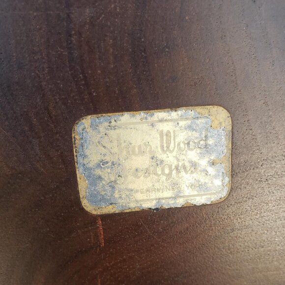 Vintage Chip Off the Old Block Picture Frame: Shur Wood Designs - Picture 7 of 7